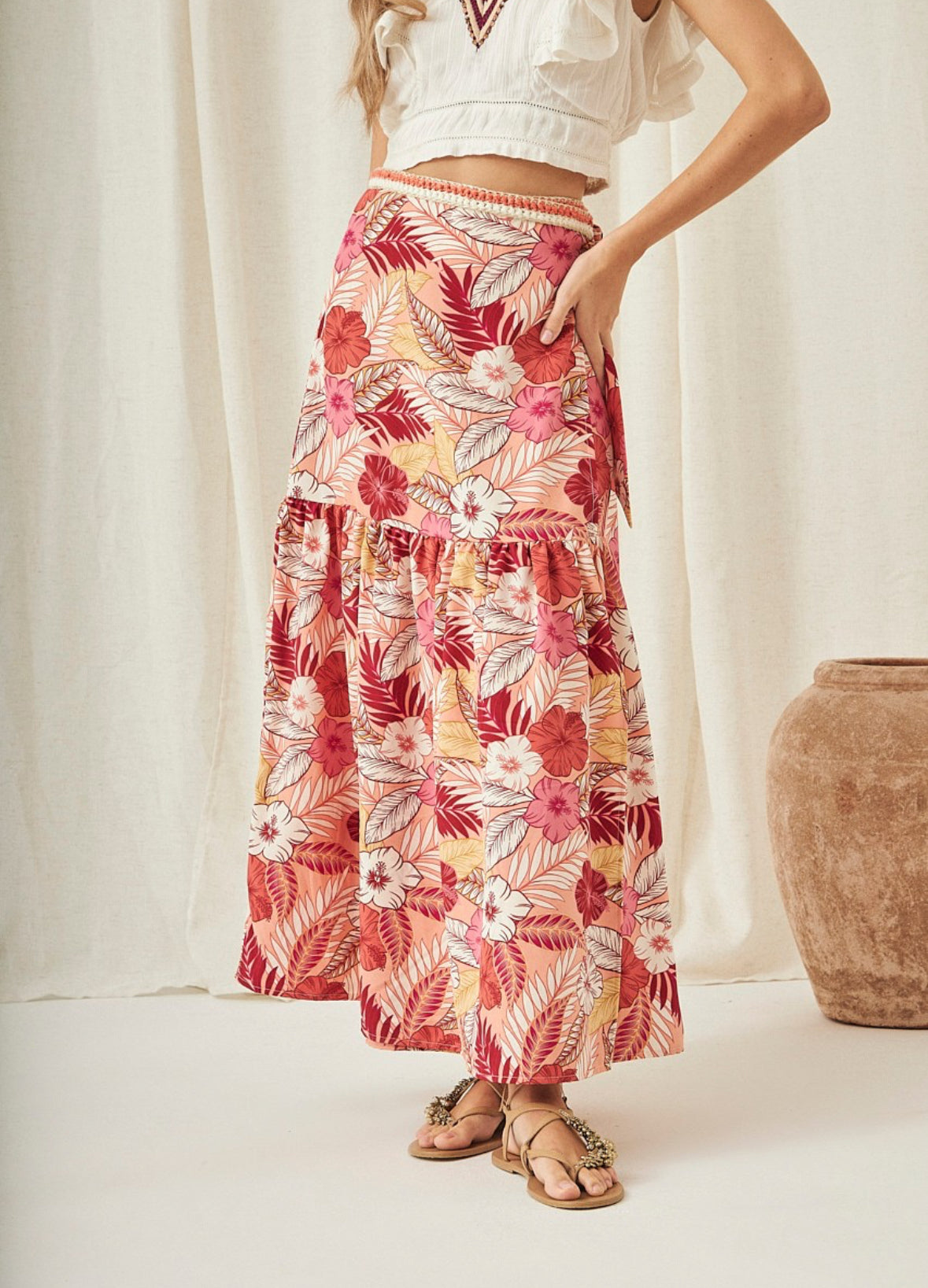 Saia floral print NI.Jai