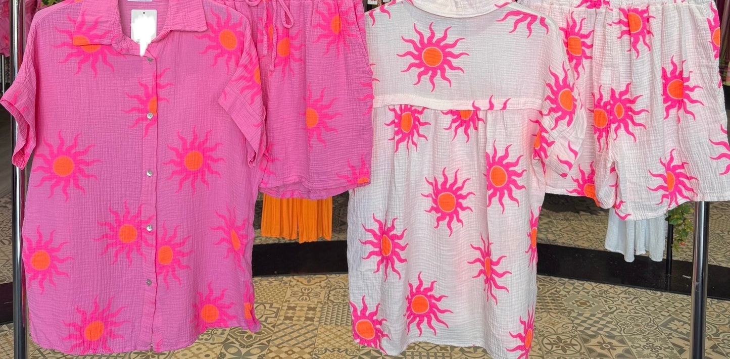 Conjunto branco Sol