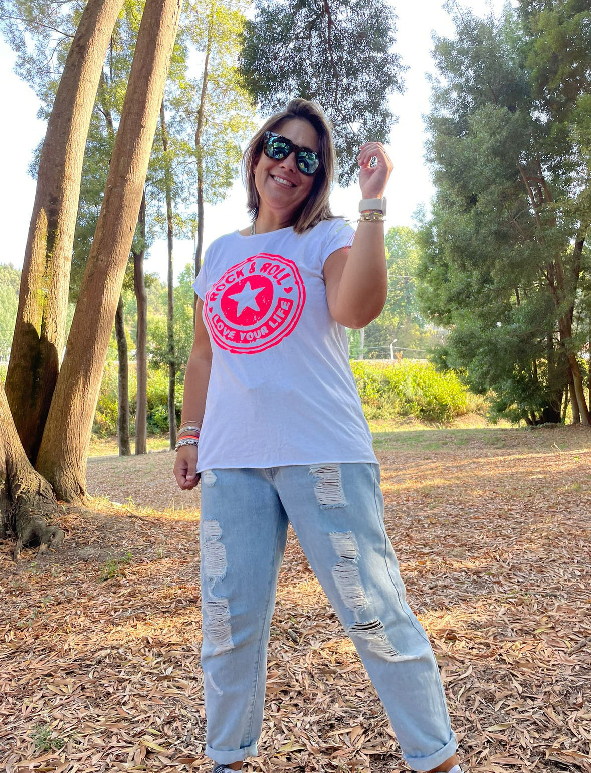 Tshirt Rock & Roll - love your life