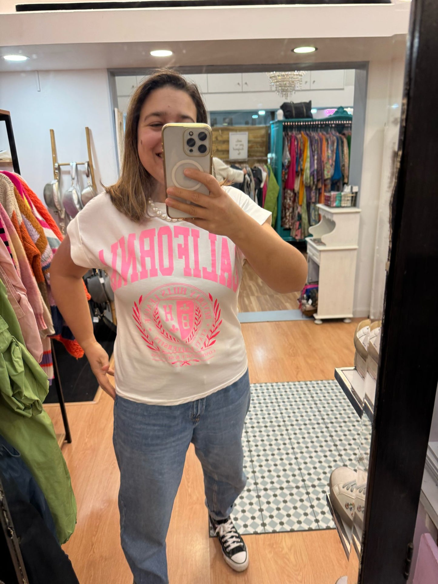 White California T-shirt