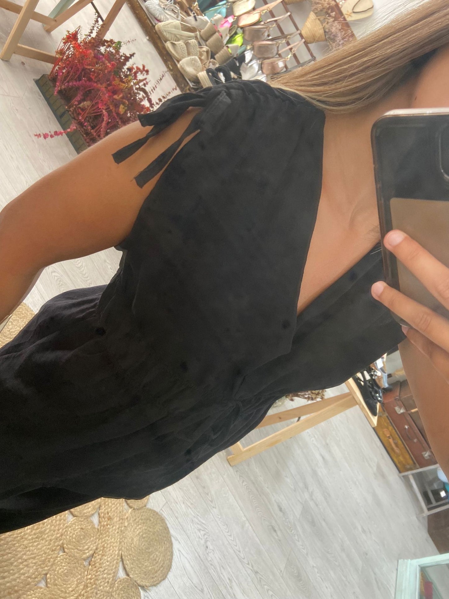 Conjunto túnica e pantalonas framboesa