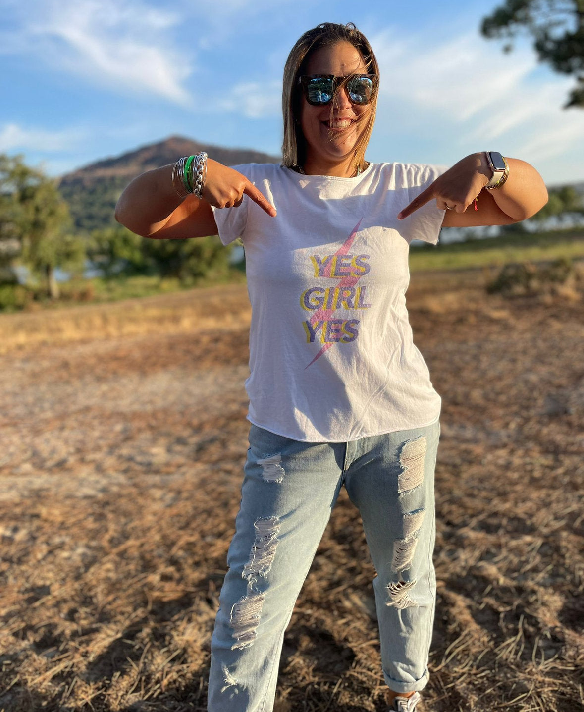 Tshirt Yes Girl Yes