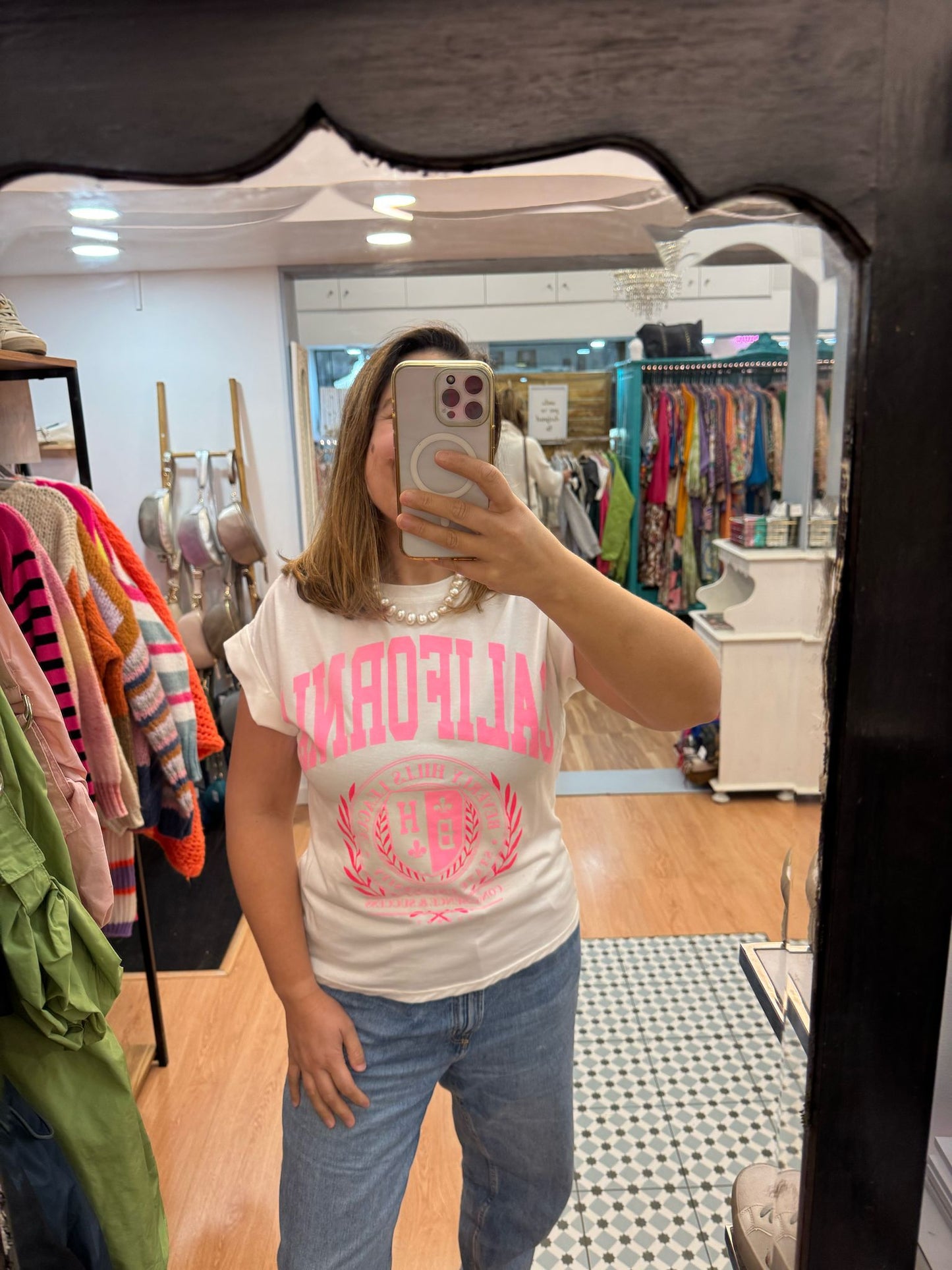 White California T-shirt