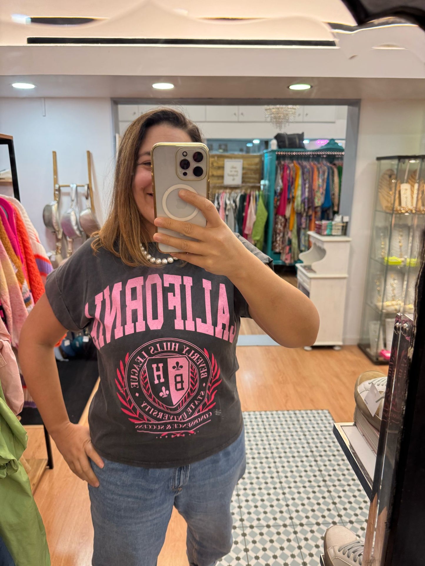 White California T-shirt