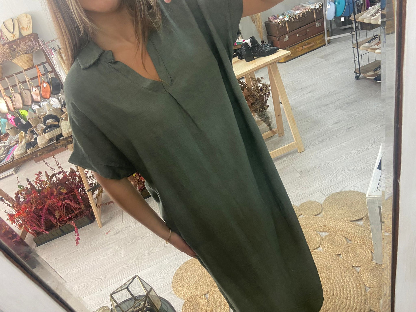 Vestido Kaftan branco