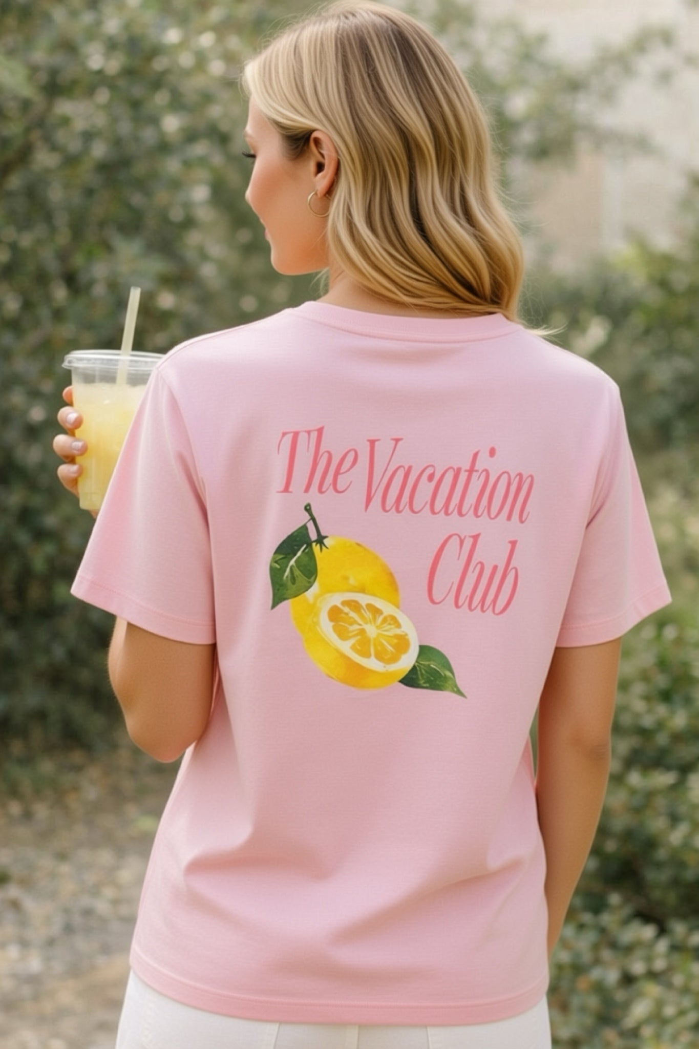 Tshirt branca The Vacation Club