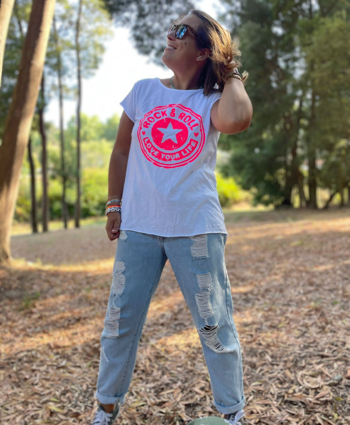 Tshirt Rock & Roll - love your life
