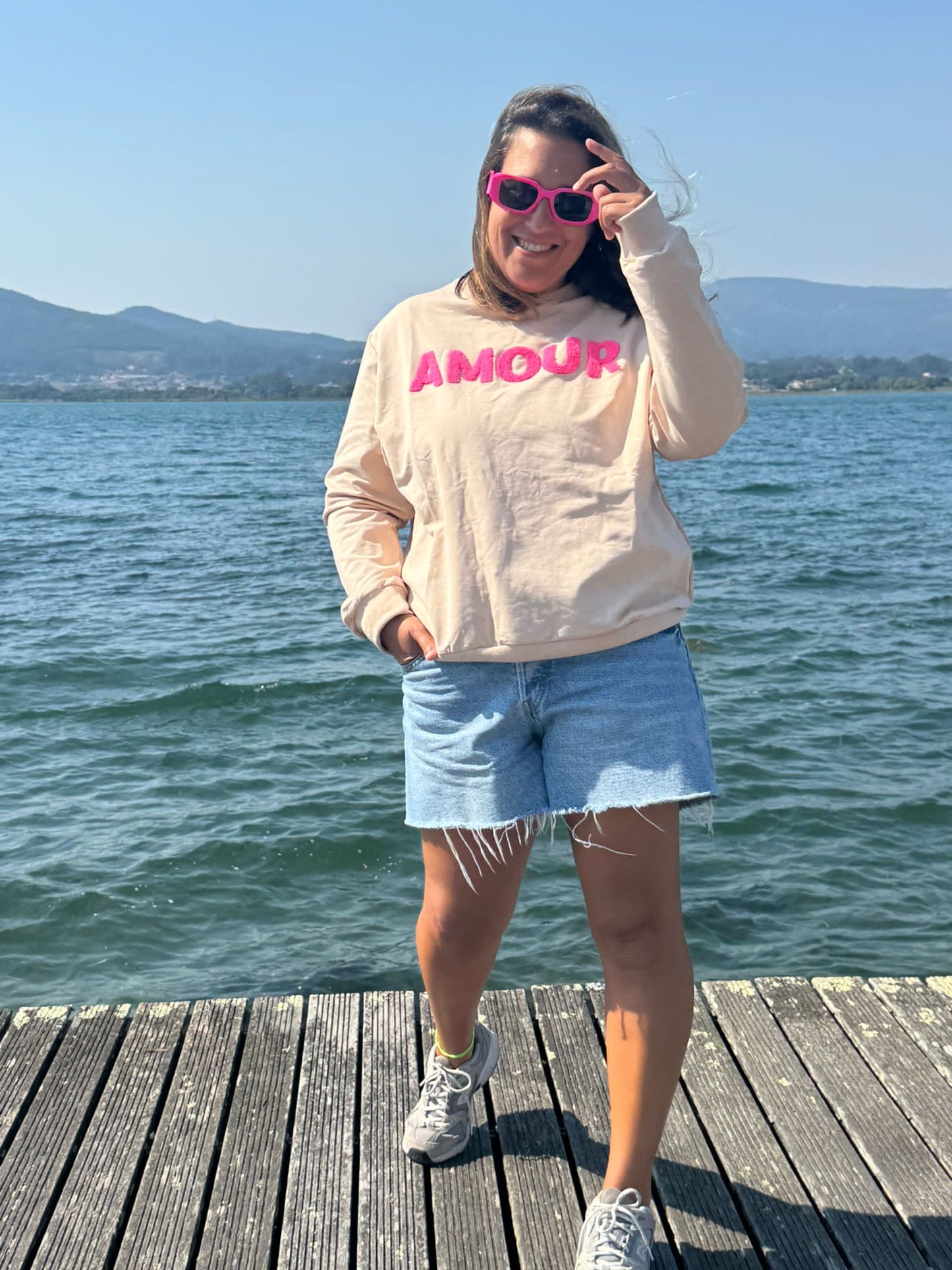 Sweat Rosa Amour