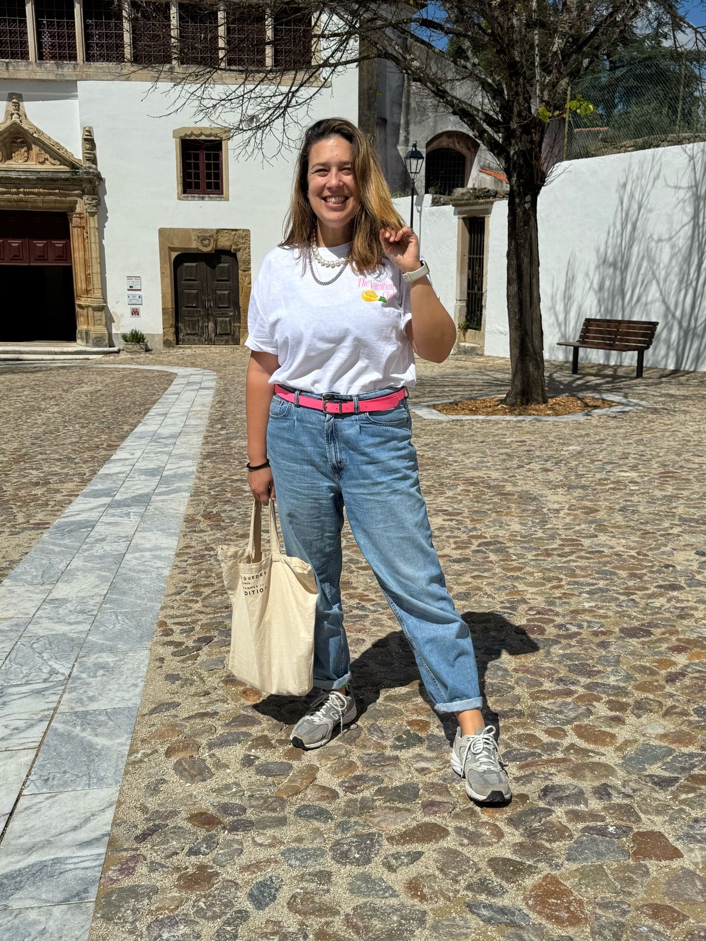 Tshirt branca The Vacation Club