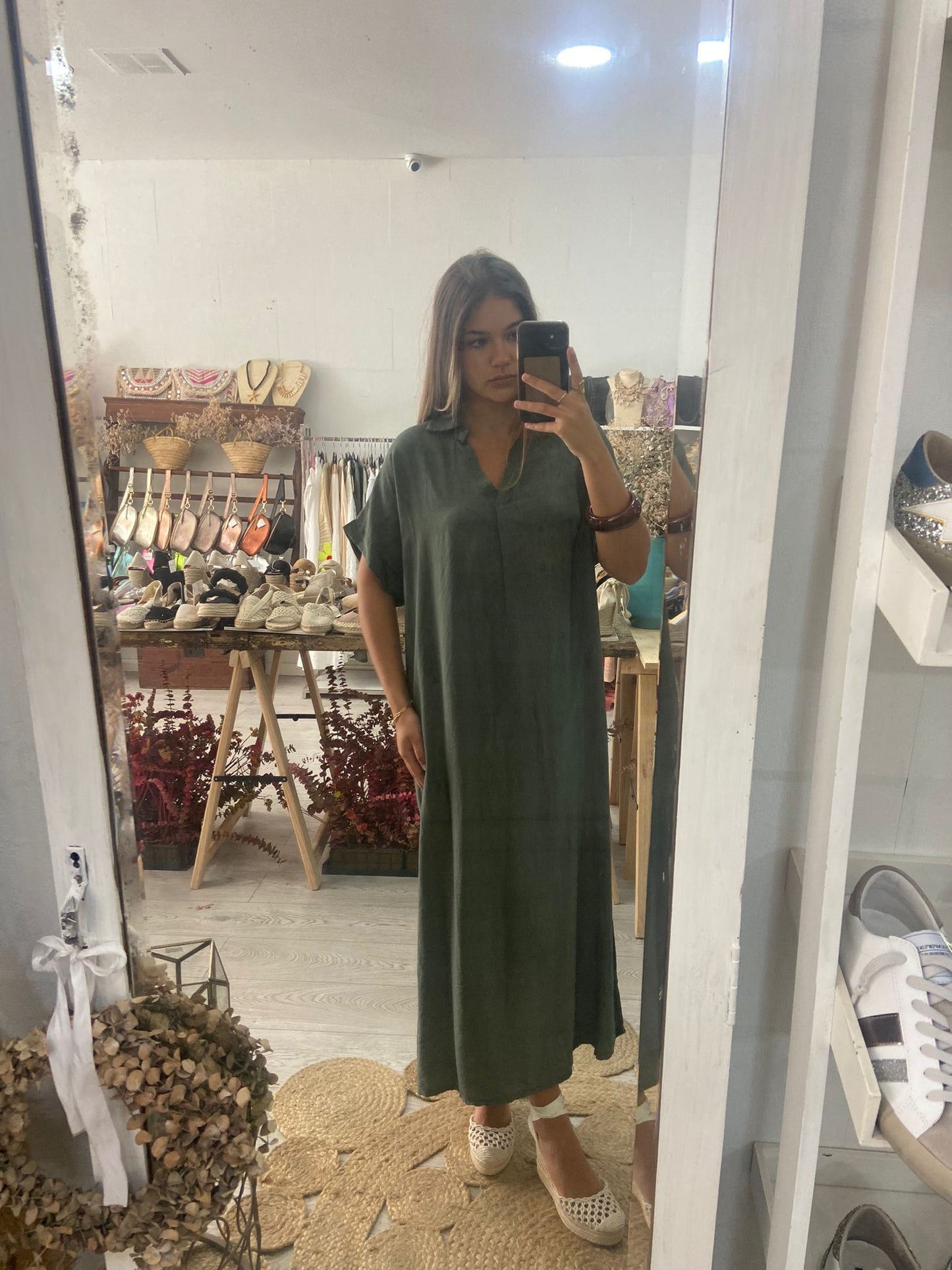 Vestido Kaftan branco