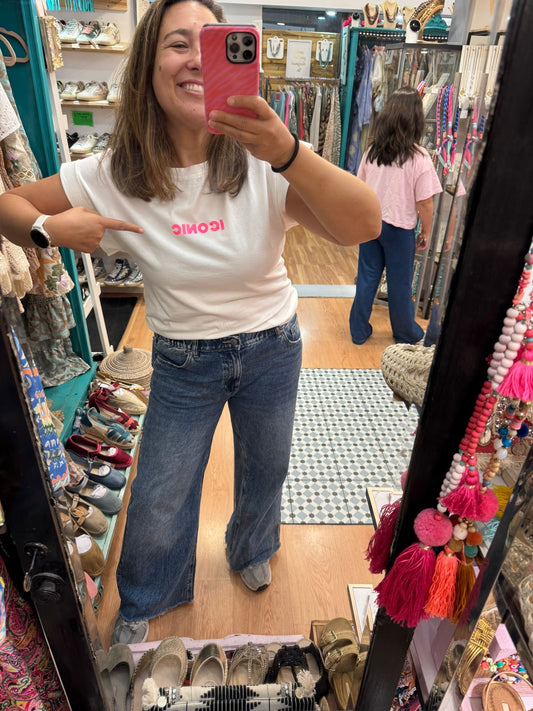Tshirt branca ICONIC