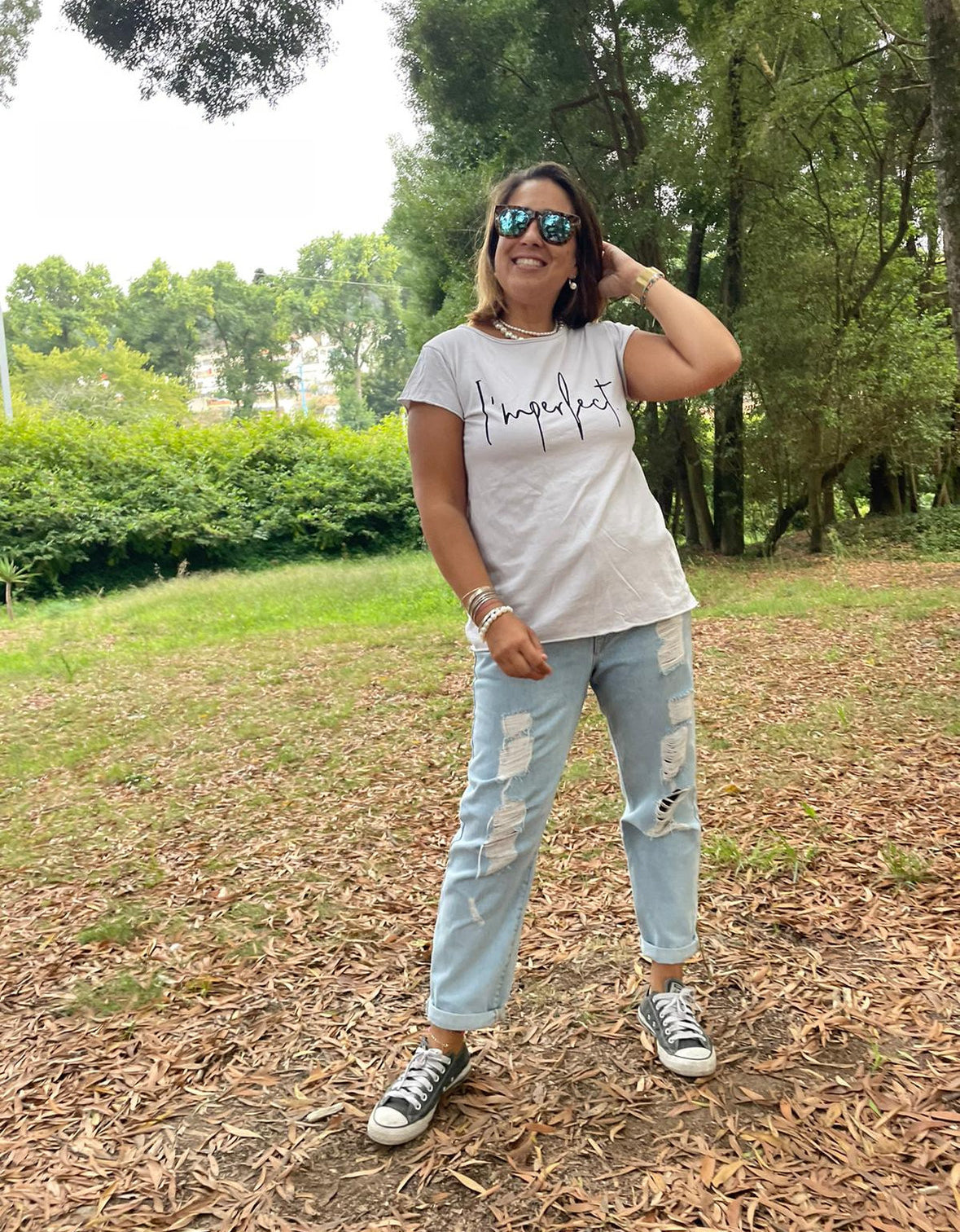 Tshirt bege I’mperfect