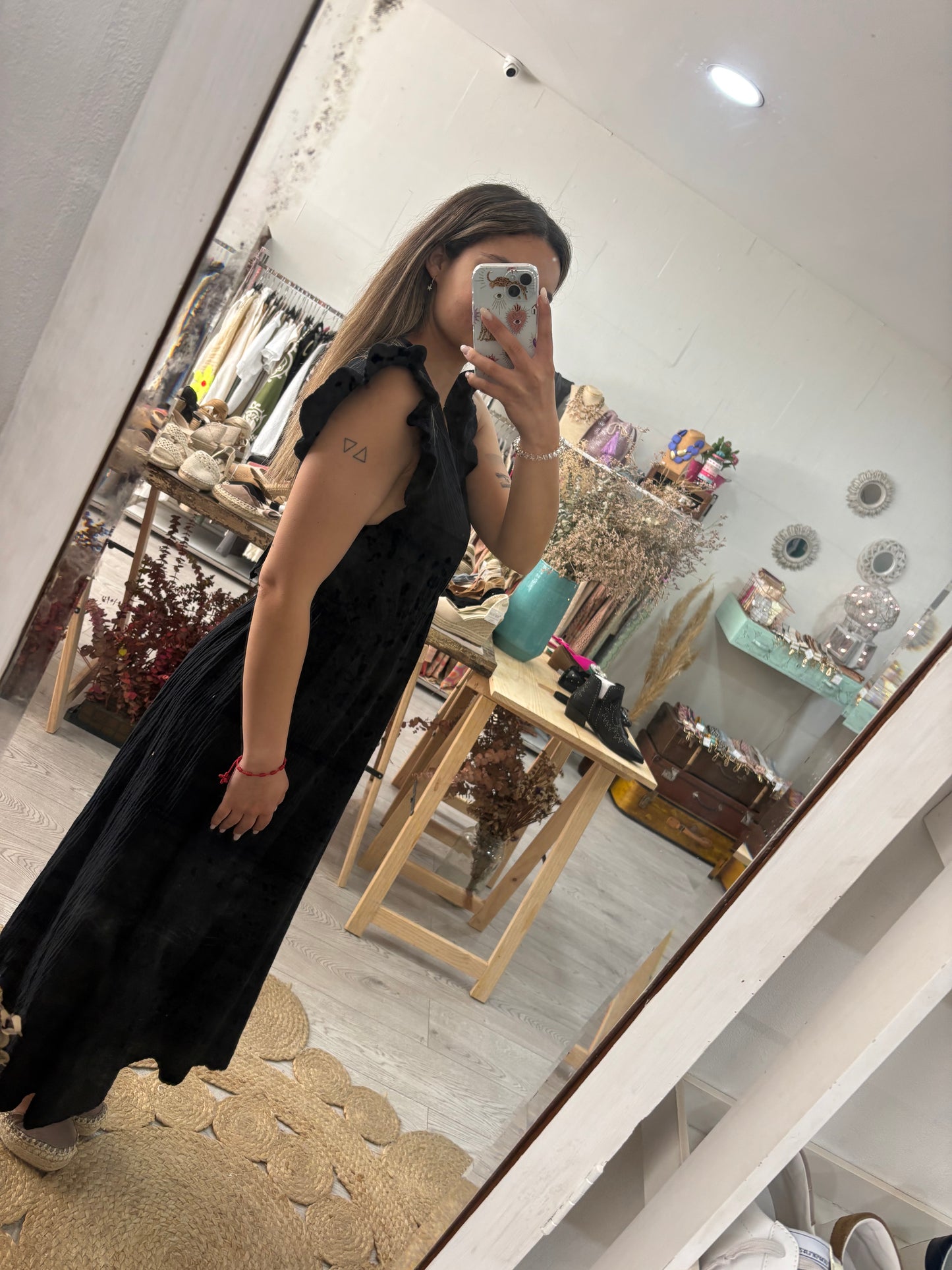 Vestido algodão lima