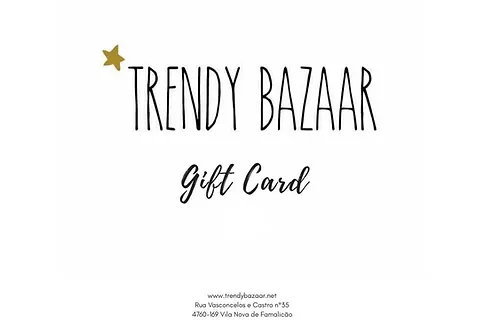 Gift Card Trendy Bazaar