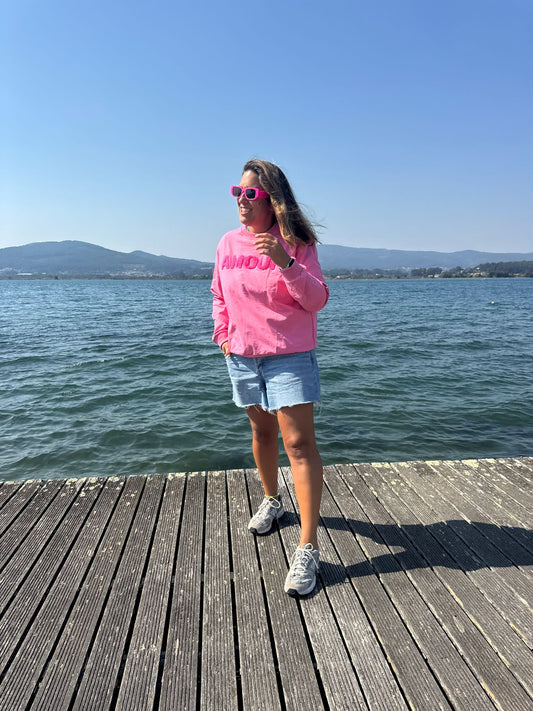 Sweat Rosa Amour