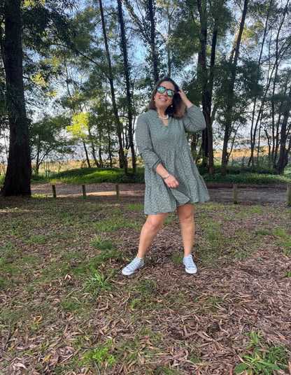 Vestido bordado inglês branco