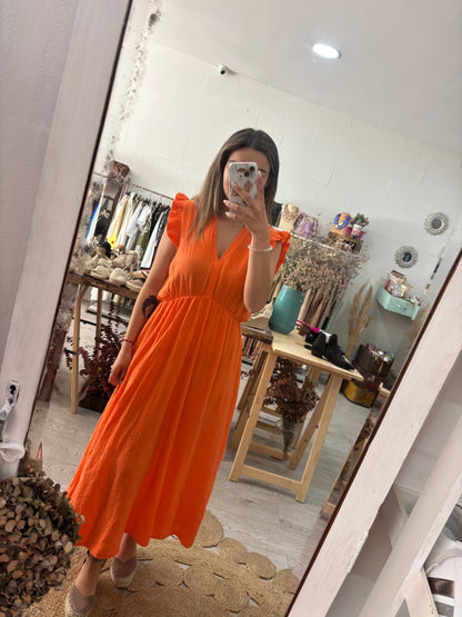 Vestido algodão lima