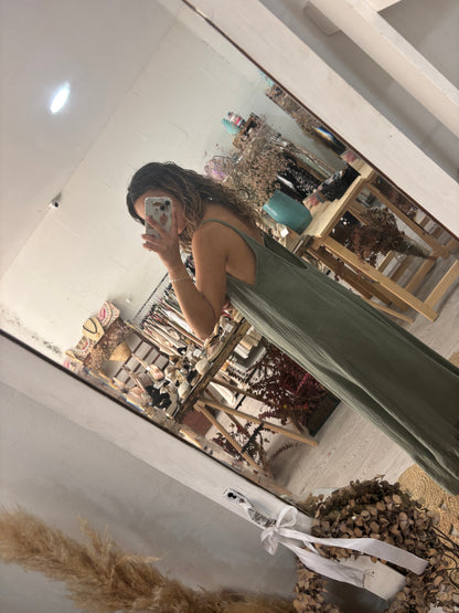 Vestido rosa costas abertas