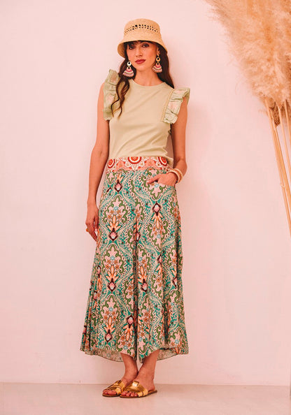 Pantalonas estampado étnico GF.kapak