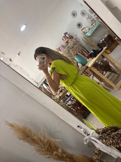 Vestido algodão lima
