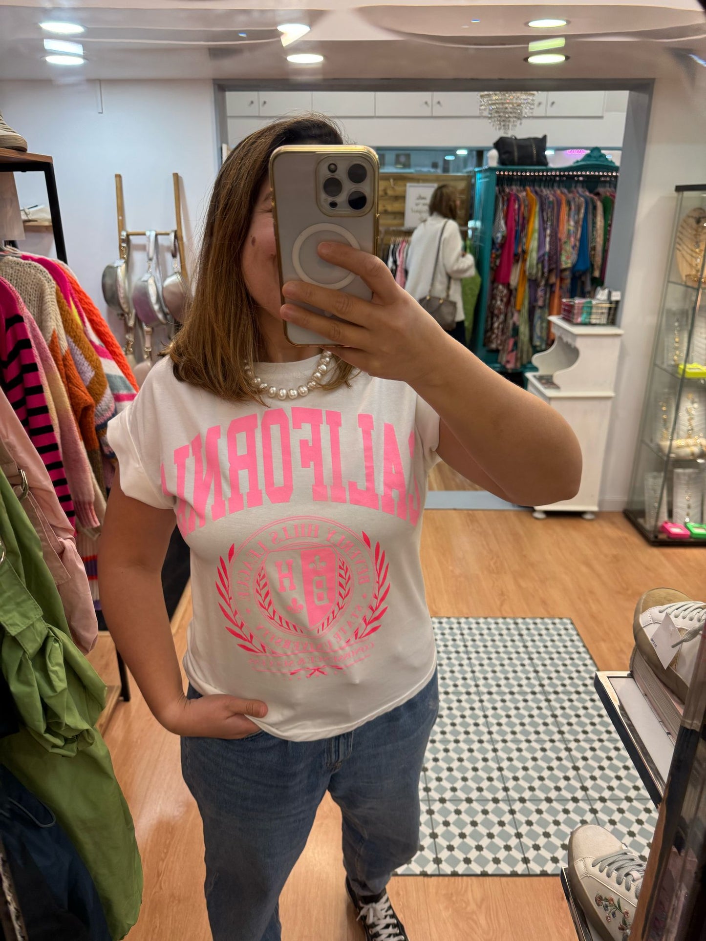 California gray heather t-shirt