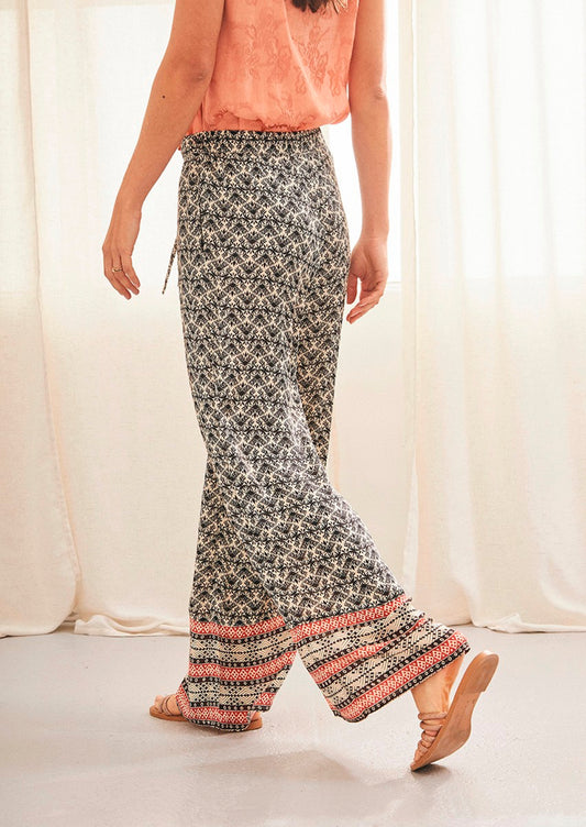 Pantalones fluidos estampados CS.Emis