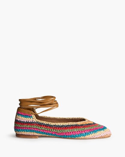 Bailarina multicolor entrançada